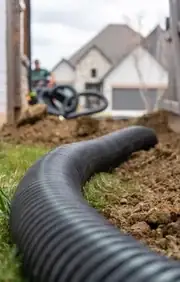 Perforated weeping tile pipe for foundation perimeter drainage system